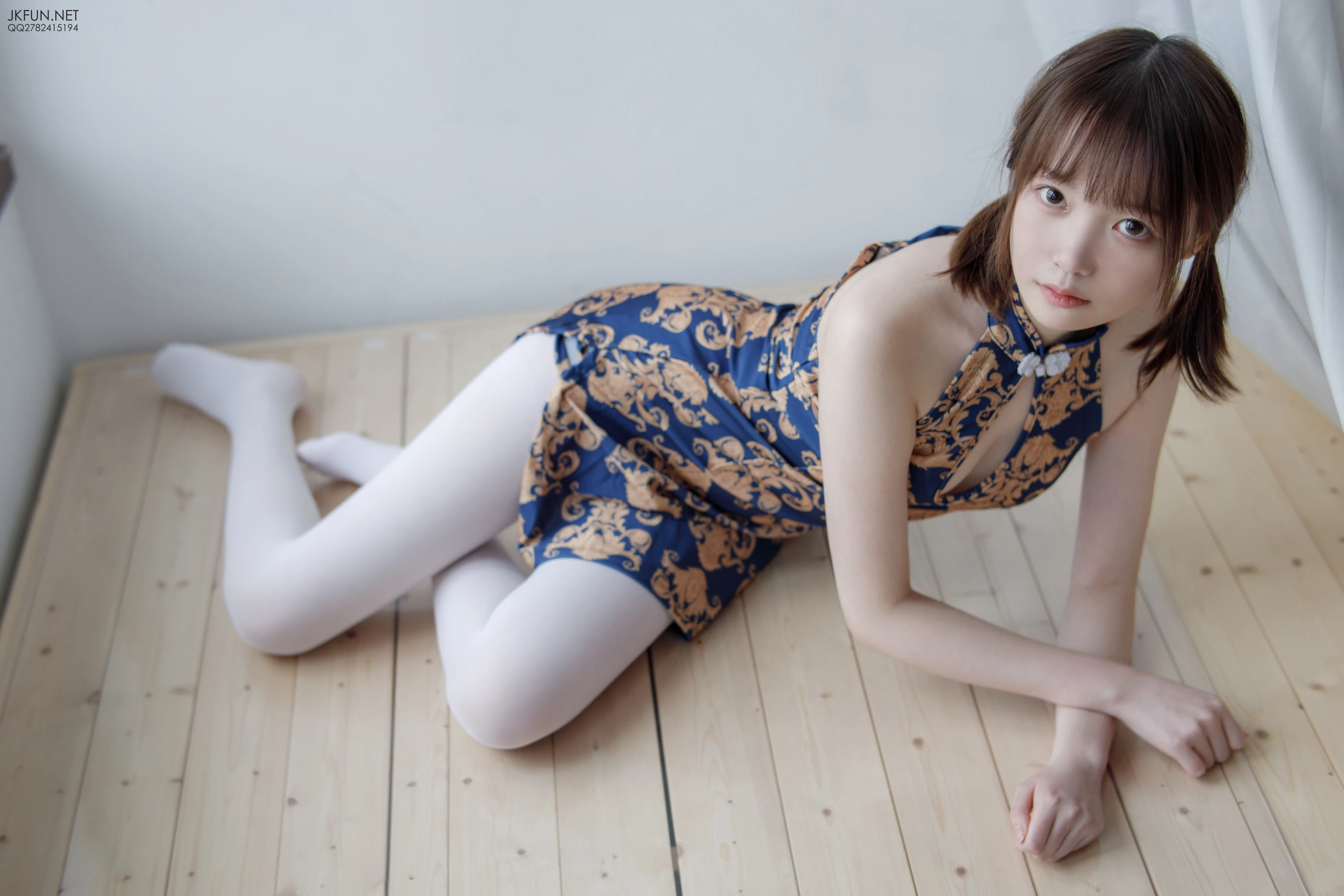 森萝财团 [JKFUN-008] Aika 60D白丝踩酱肉包 [130P 1V]插图6